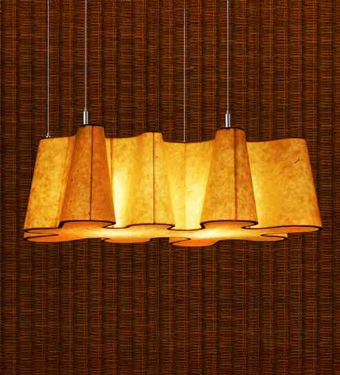 MEANDER-FLORINA  | Handcrafted Pendant Lamp | E27 holder } with Bulb | RIPPL Lighting